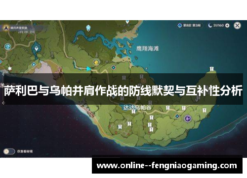 萨利巴与乌帕并肩作战的防线默契与互补性分析